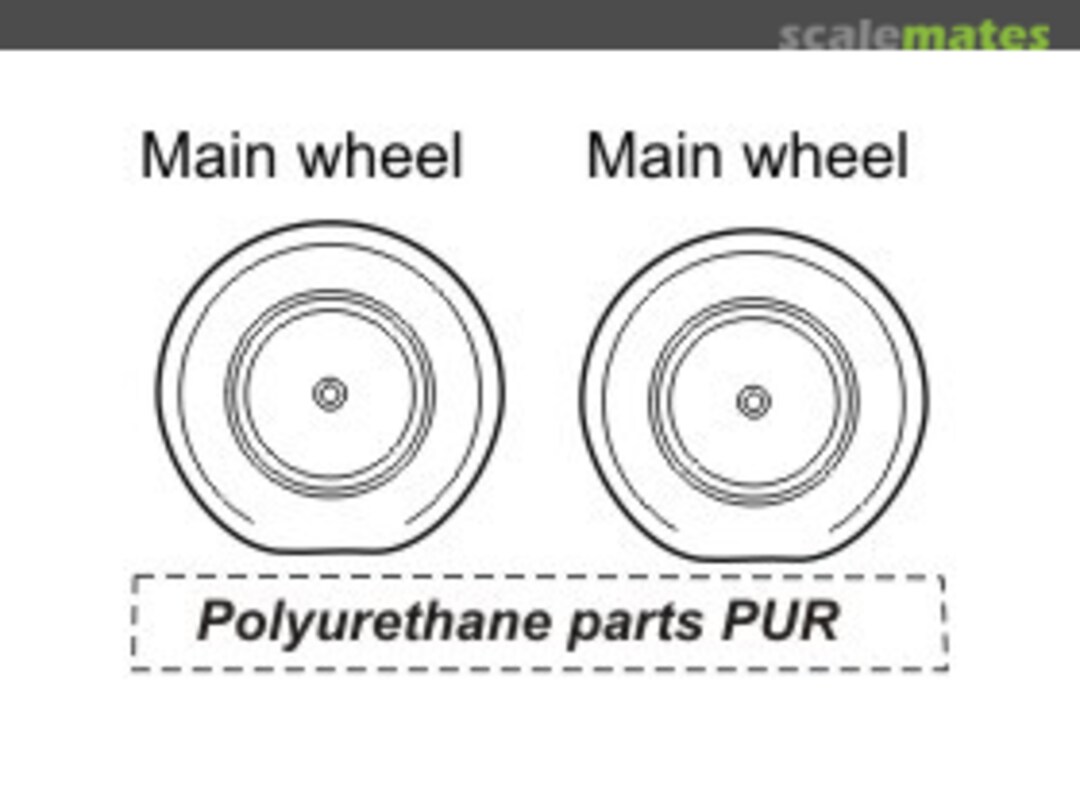 Boxart TBM Avenger wheels Q72045 CMK