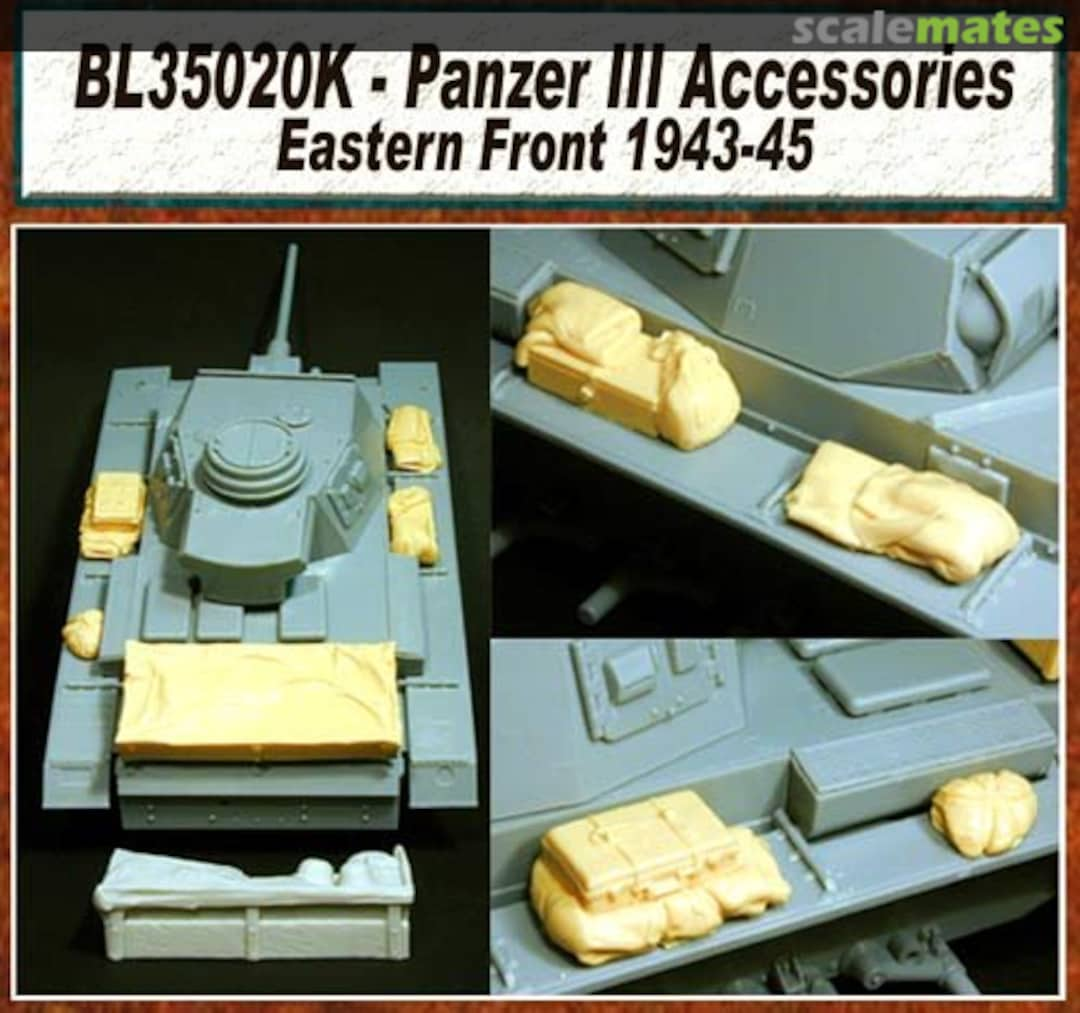 Boxart PANZER III Accessories / EASTERN FRONT BL35020K Blast Models