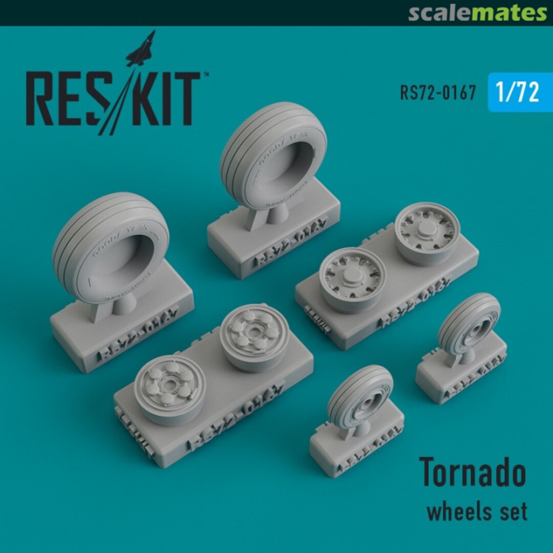 Boxart Tornado - Wheels Set RS72-0167 ResKit