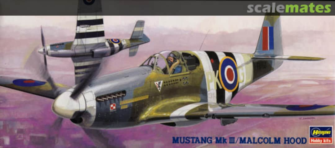 Boxart Mustang Mk III/Malcolm Hood 51365 Hasegawa