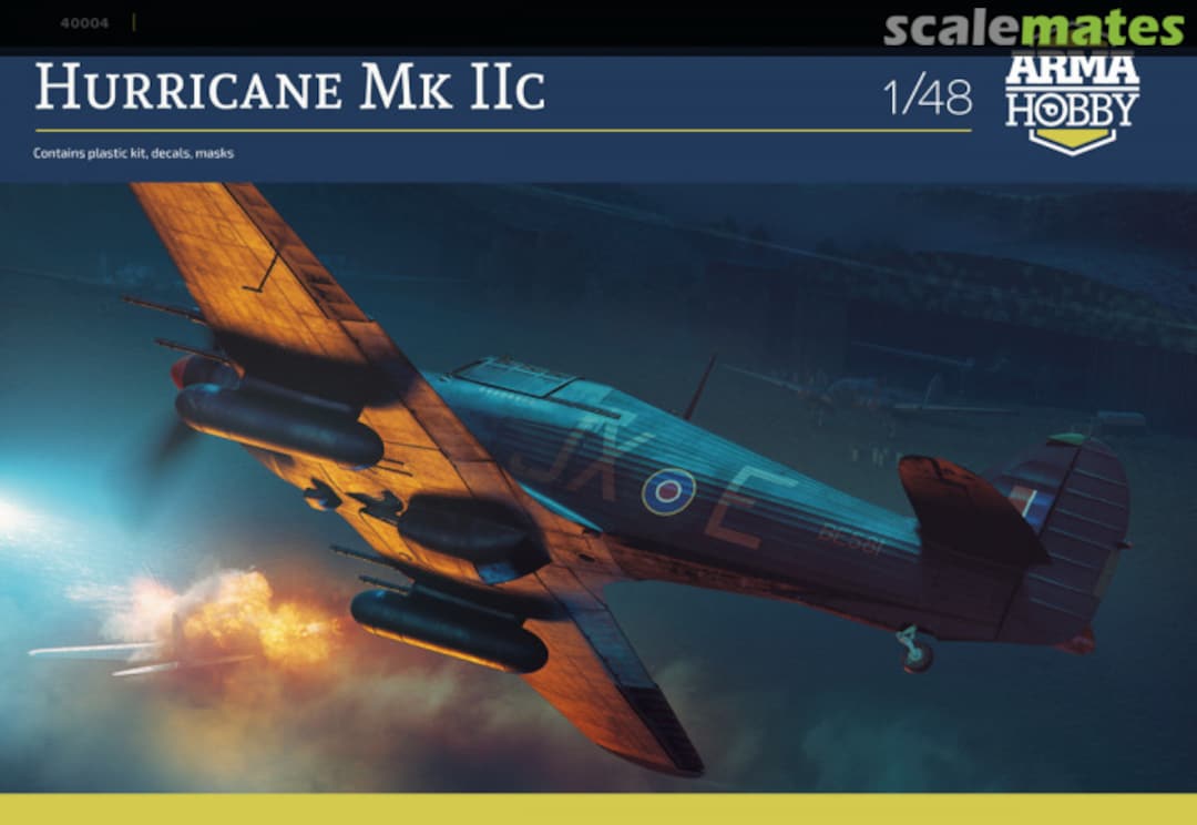 Boxart Hurricane Mk IIc 40004 Arma Hobby