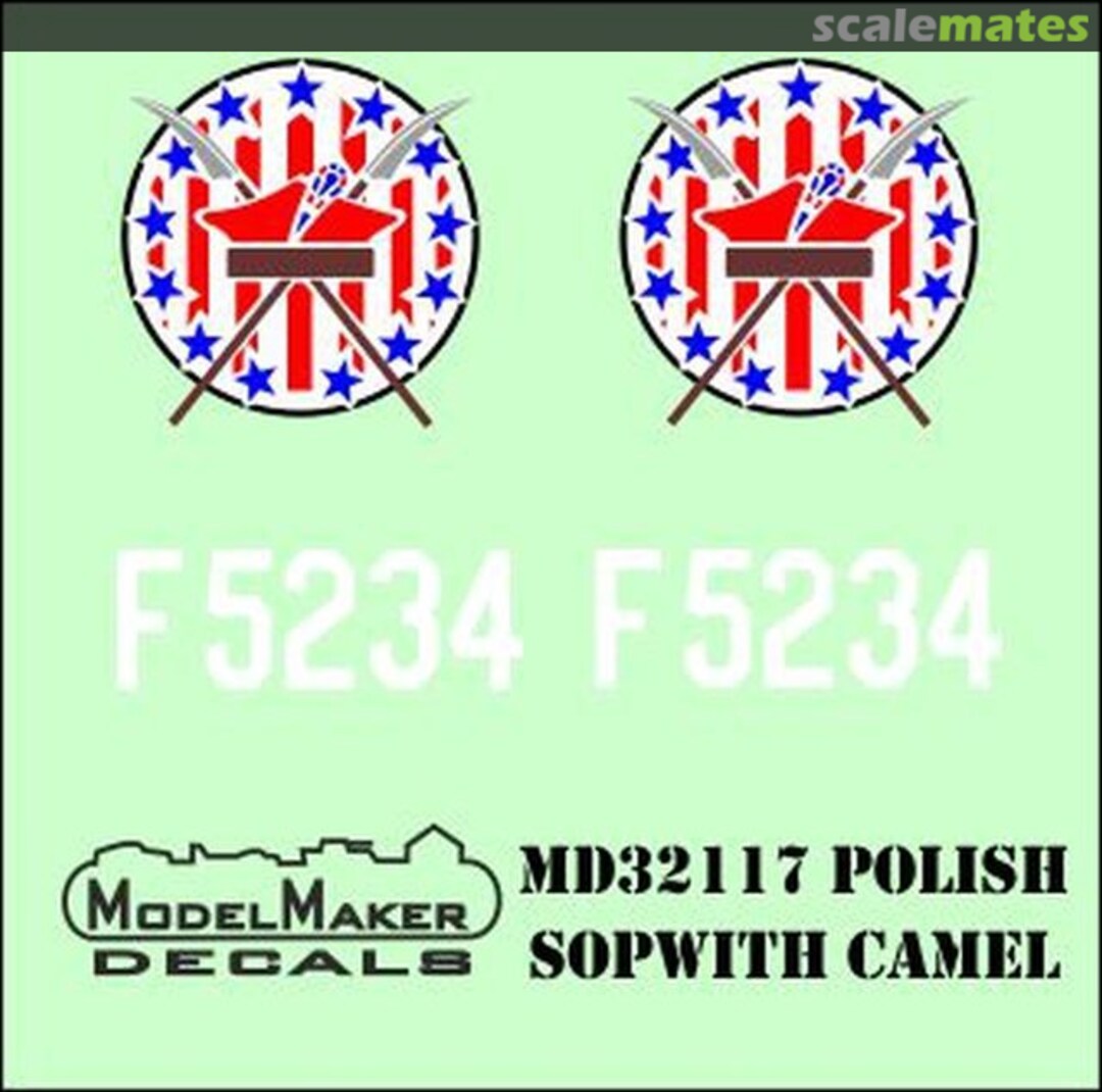 Boxart Polish Sopwith Camel MD32117 ModelMaker