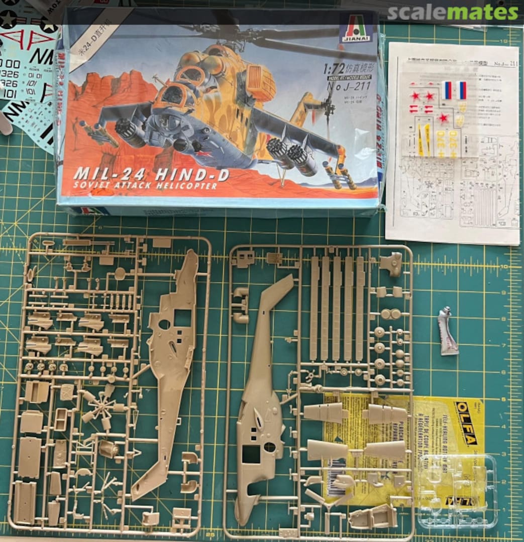 Boxart Mil-24 Hind-D J-211 Jianai