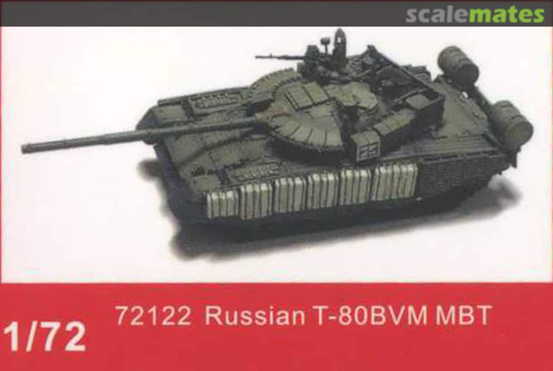 Boxart T-80BVM 72122 5M Hobby