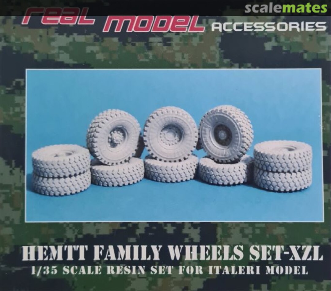 Boxart HEMTT Family Wheels Set-XZL RMA35250 Real Model