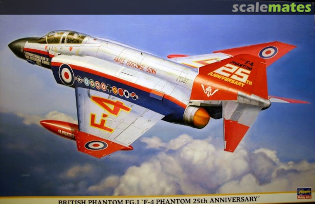 Boxart British Phantom FG.1 `F-4 Phantom 25th Anniversary´ 09462 Hasegawa