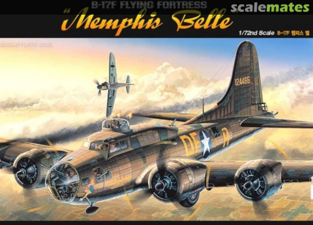 Boxart B-17F Flying Fortress "Memphis Belle" 12495 Academy