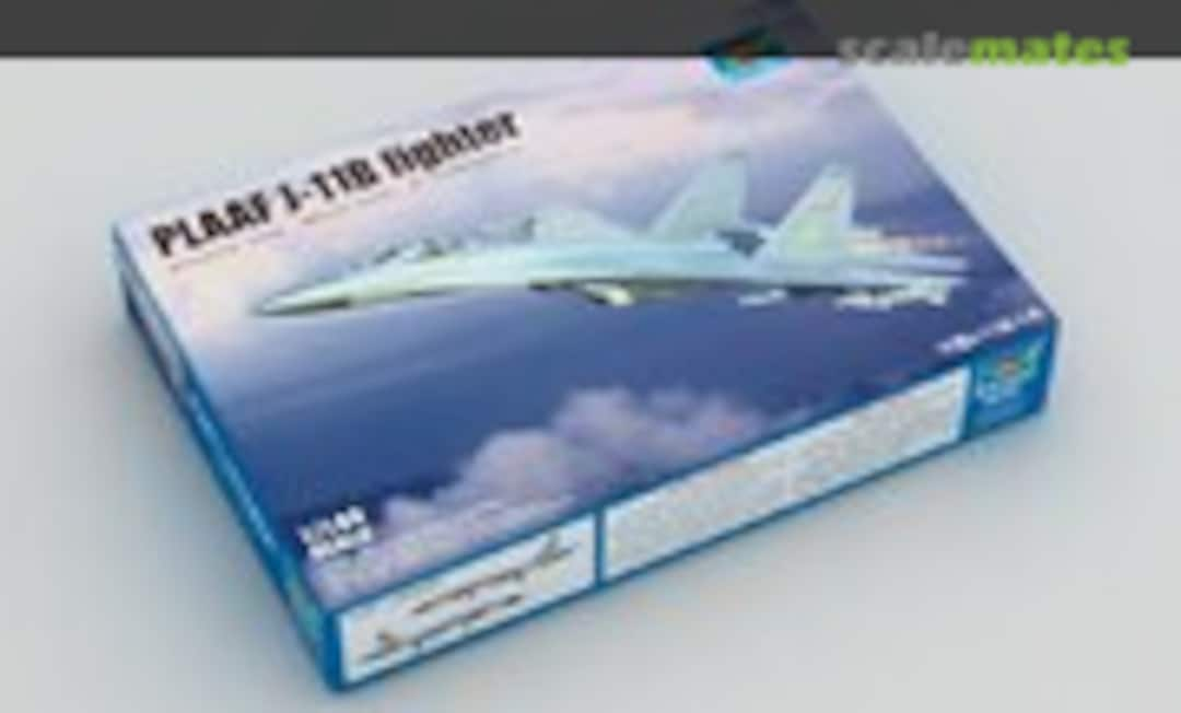 1:144 PLAAF J-11B fighter (Trumpeter 03915)