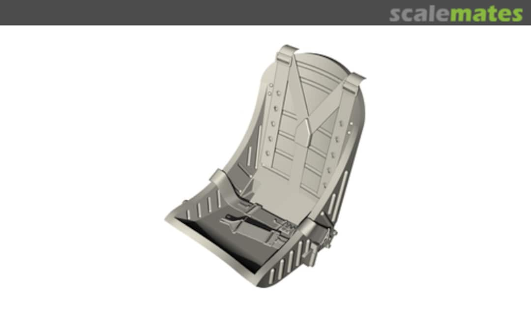 Boxart Kittyhawk I, Ia, II, IIa and III Seat with Sutton Harness Q72302 CMK