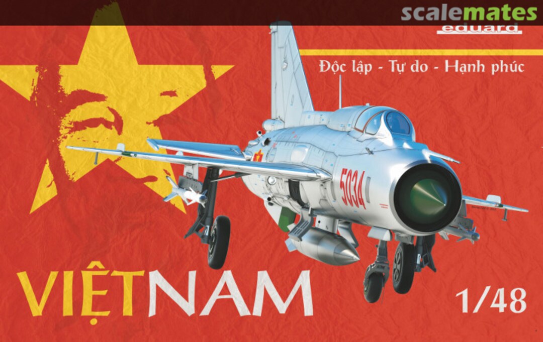 Boxart Vietnam (Mig-21PFM) 11115 Eduard