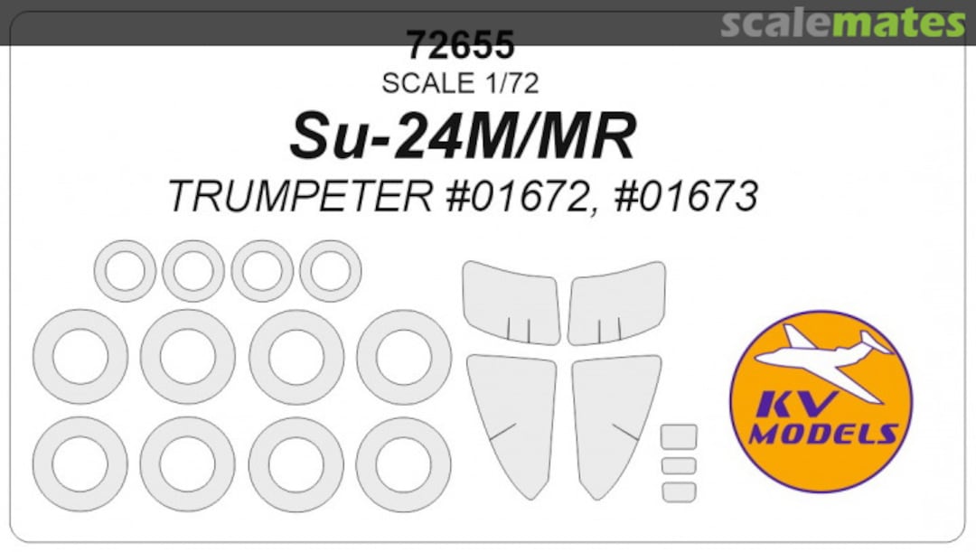 Boxart Su-24MR 72655 KV Models