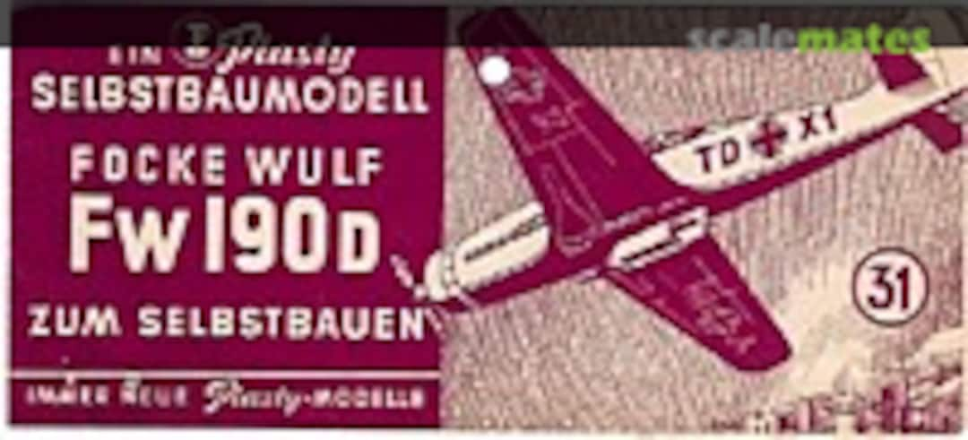 Boxart Focke Wulf Fw 190D 31 Plasty