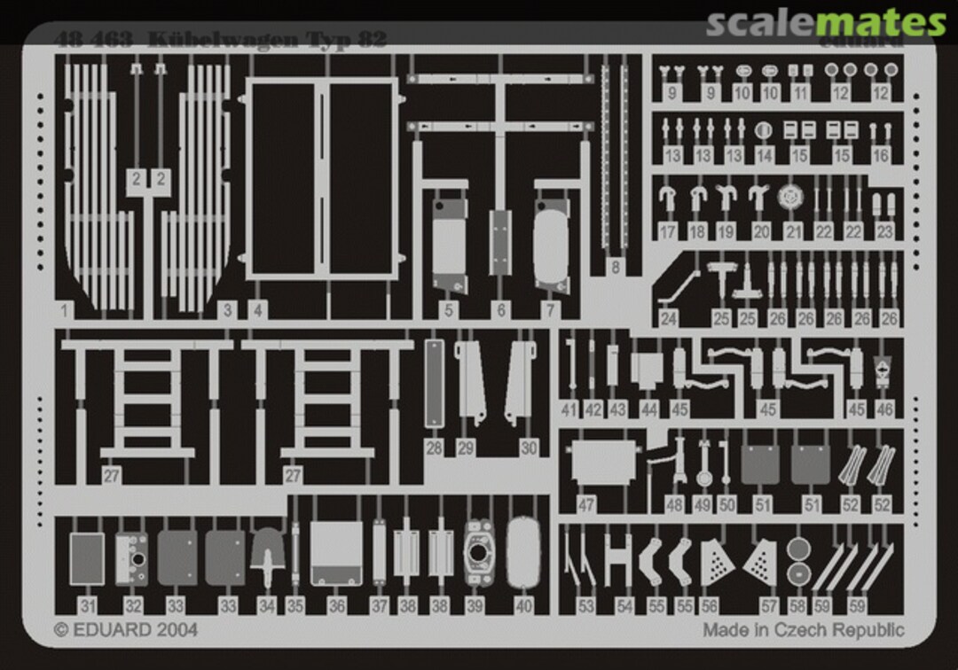 Boxart Kübelwagen Typ 82 48463 Eduard