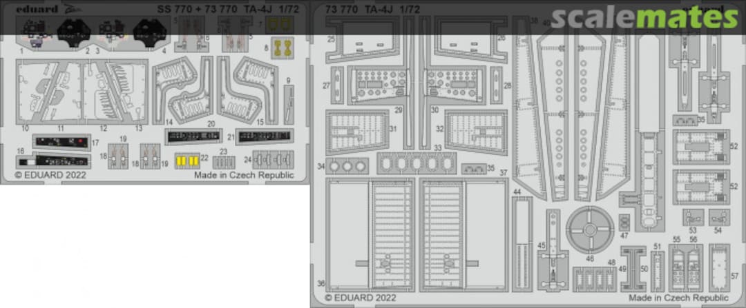 Boxart TA-4J Skyhawk 73770 Eduard