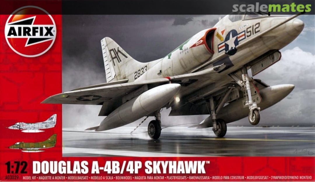 Boxart Douglas A-4B/4P Skyhawk A03029 Airfix