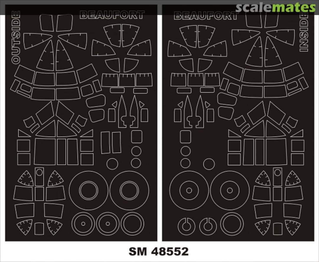 Boxart Beaufort Canopy Masks SM48552 Montex