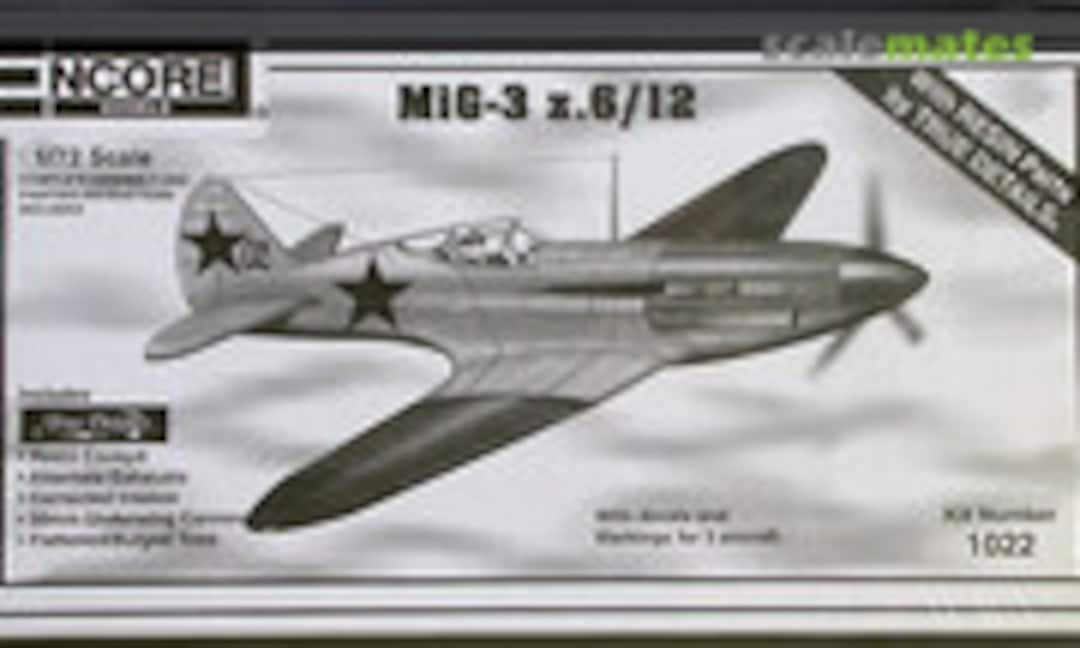 1:72 MiG-3 z.6/12 (Encore Models 1022)