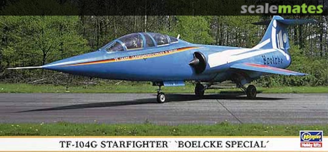 Boxart TF-104G Starfighter 'Boelcke Special' 00875 Hasegawa