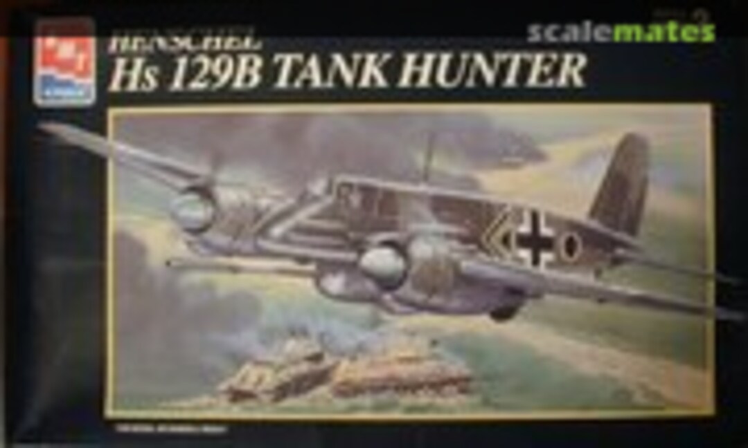 1:48 Henschel Hs 129B Tank Hunter (AMT/ERTL 8684)