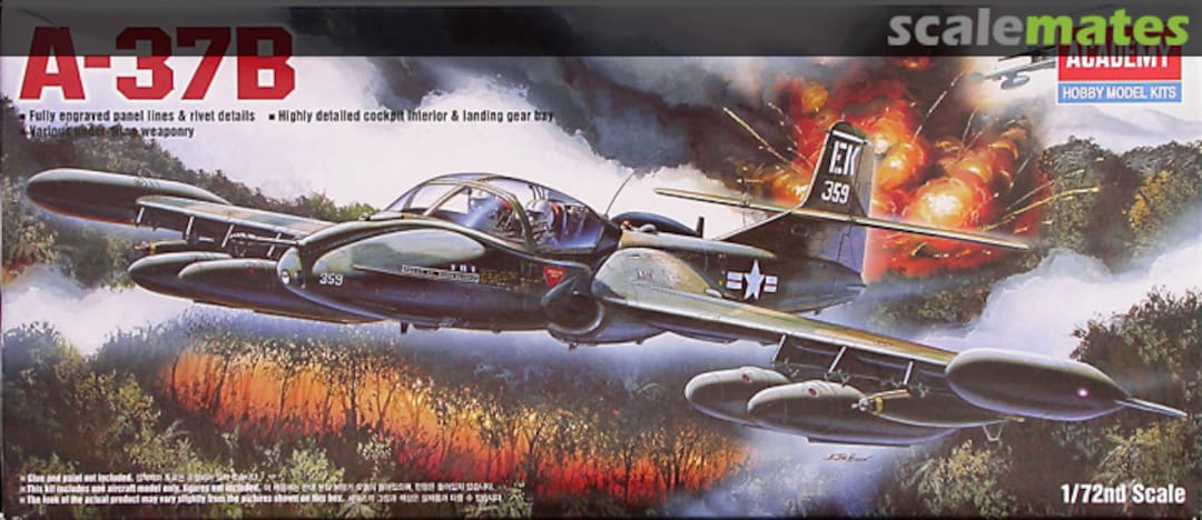 Boxart A-37B 12461 Academy