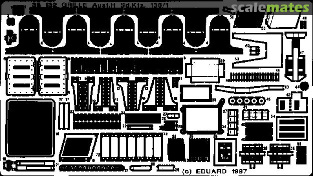 Boxart Sd.Kfz 138/1 Grille Ausf. H 35132 Eduard