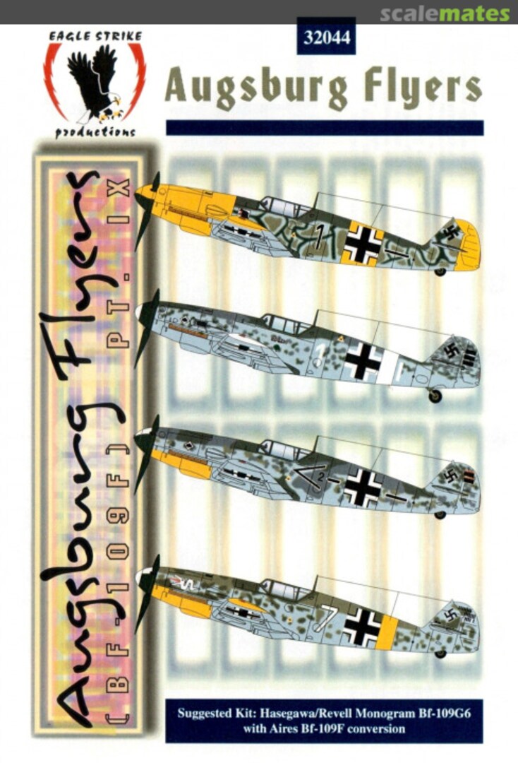 Boxart Augsburg Flyers (Bf 109F)  32044 Eagle Strike Productions