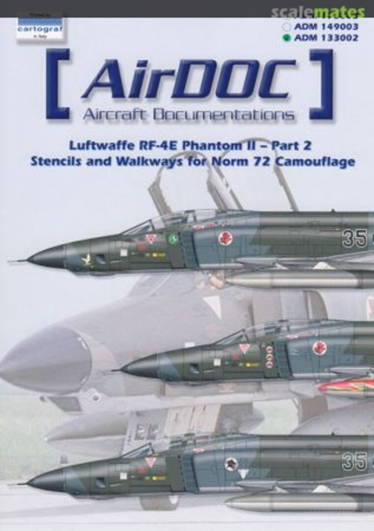 Boxart Luftwaffe RF-4E Phantom II - Part 2 ADM 133002 AirDOC