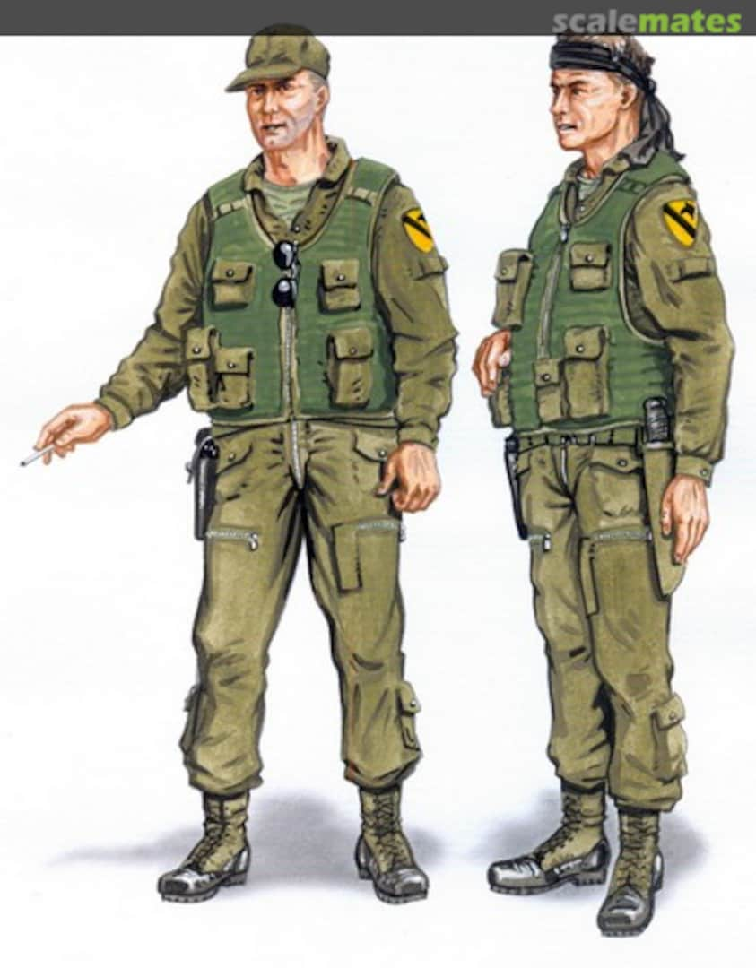 Boxart UH-1 Huey Crew AL4048 PlusModel