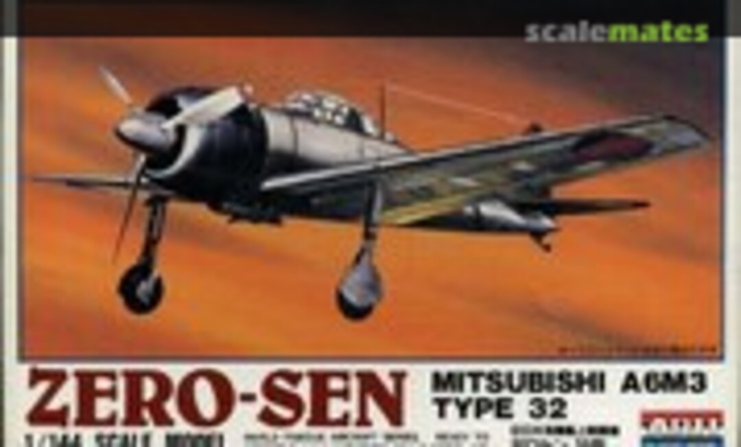 1:144 Zero-Sen Mitsubishi A6M3 Type 32 (ARII 23026-200)