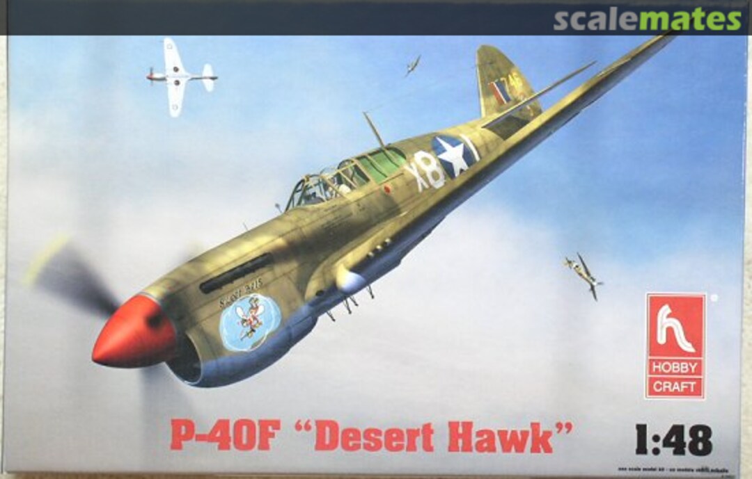 Boxart P-40F "Desert Hawk" HC1413 Hobbycraft