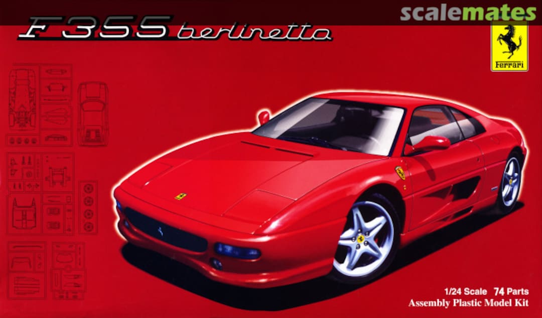 Boxart Ferrari F355 Berlinetta 12630 Fujimi