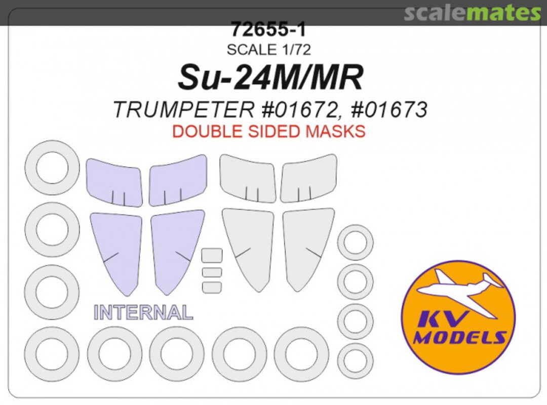 Boxart Su-24MR 72655-1 KV Models