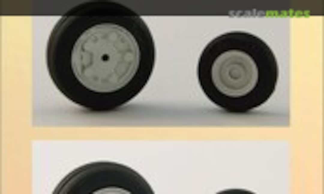 1:32 F-18 A/B/C/D wheels, No mask series (North Star Models NS32005-a)