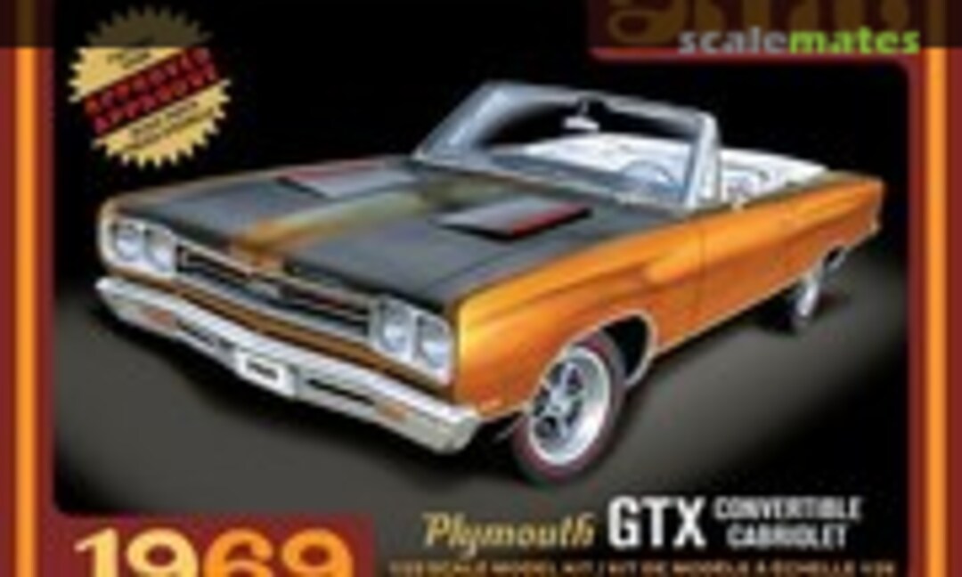 1:25 1969 Plymouth GTX Convertible Cabriolet (AMT 1137M/12)