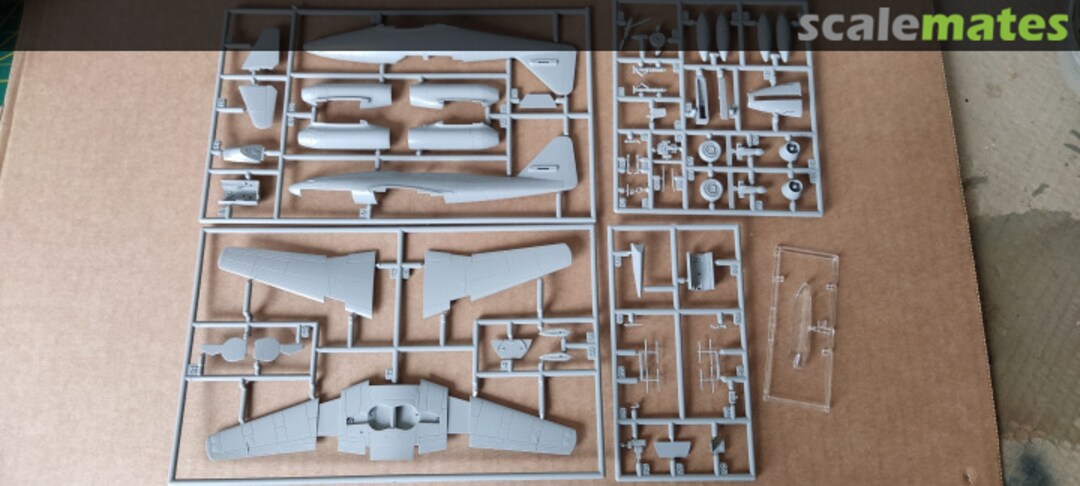 Contents Messerschmitt Me 262 B-1a/U1 04136 Revell