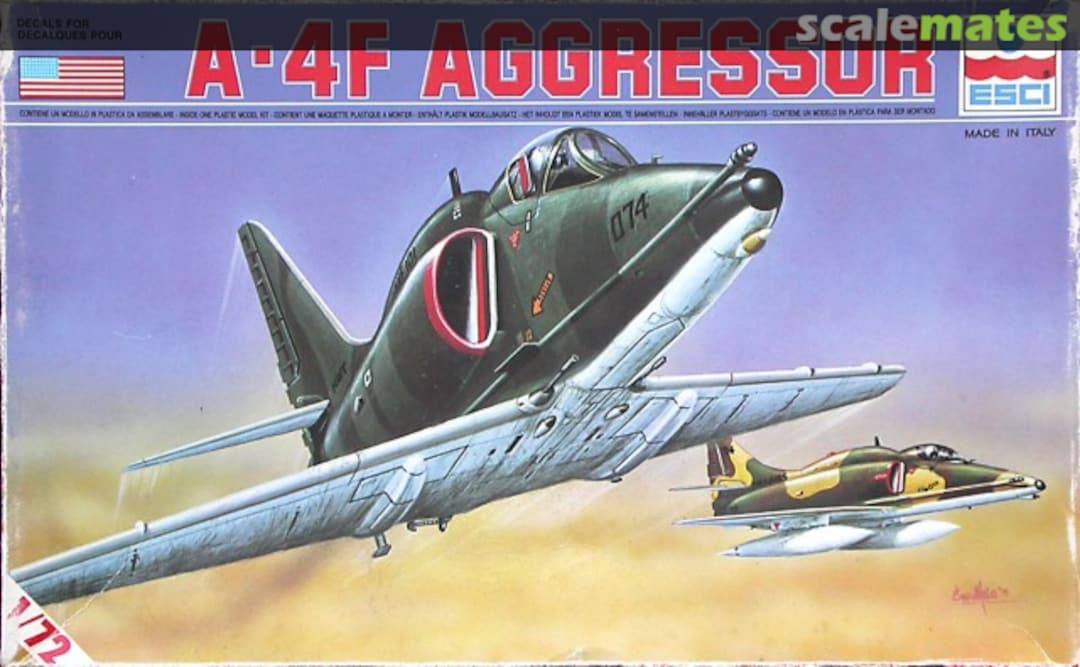 Boxart A-4F Aggressor 9003 ESCI