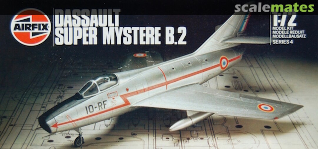 Boxart Dassault Super Mystere B.2 9 04031 Airfix