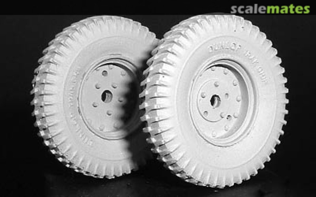 Boxart Humber scout car wheel set S2KA012 Sovereign 2000