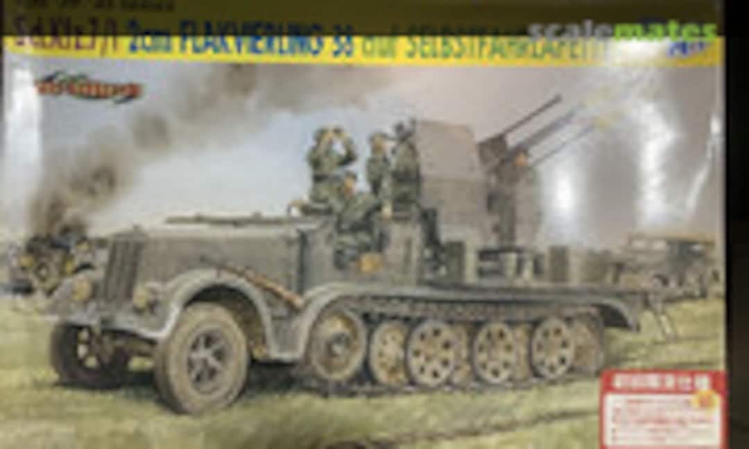 1:35 Sd.Kfz.7/1 2cm Flakvierling 38 auf Selbstfahrlafette (Cyber Hobby 6525)