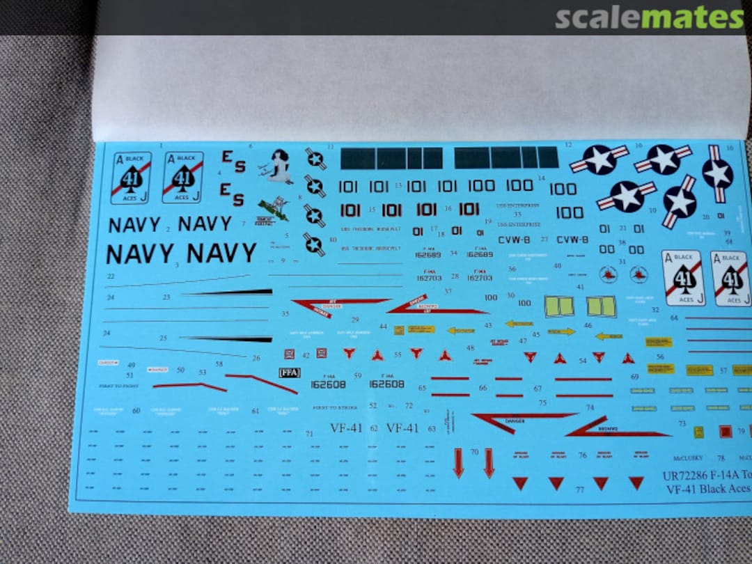 Contents F-14A Tomcat VF-41 Black Aces Pt.I. FFA (Film Free Ability) UR72286 UpRise