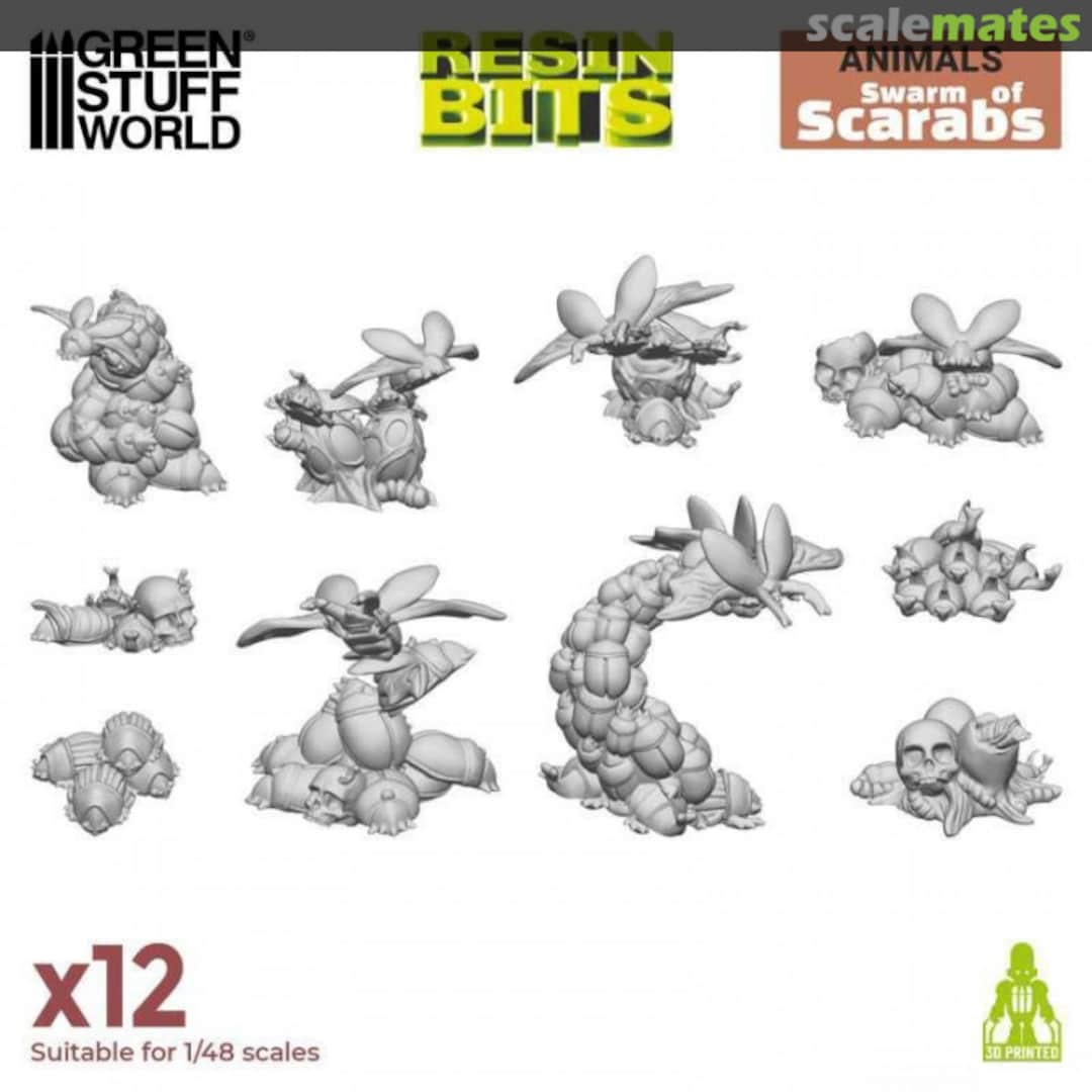 Boxart Swarm of Scarabs x12 12666 Green Stuff World