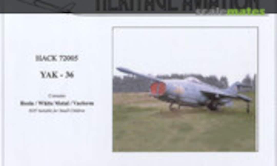 1:72 YAK 36 &quot;Freehand&quot; (Heritage Aviation Models HACK72005)