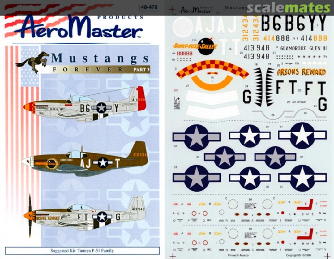 Boxart Mustangs Forever Part 3 48-478 AeroMaster