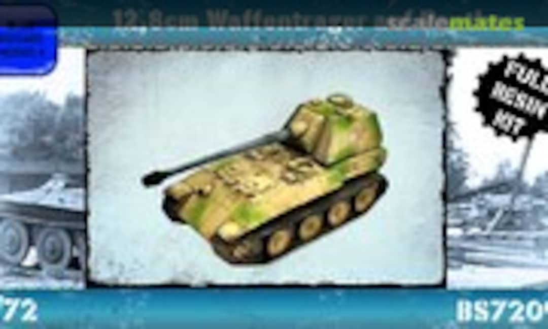 12,8cm Waffenträger auf Panther (Blue Square Models BS7209)