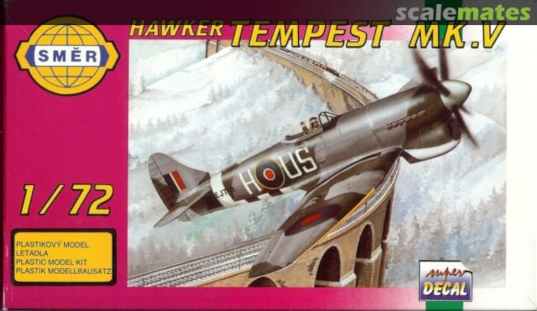 Boxart Hawker Tempest Mk.V 0848 Směr