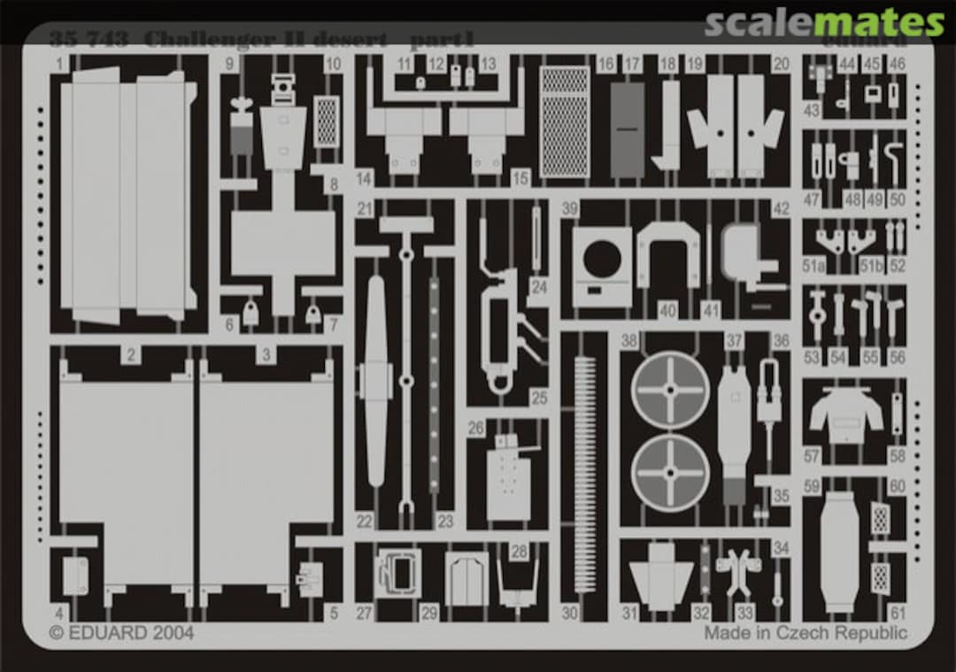 Boxart Challenger II Desert 35743 Eduard