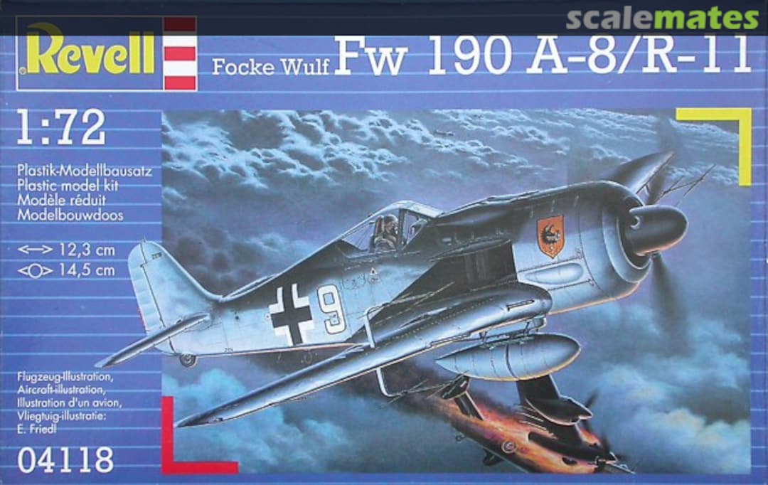 Boxart Fw 190 A-8/R-11 04118 Revell