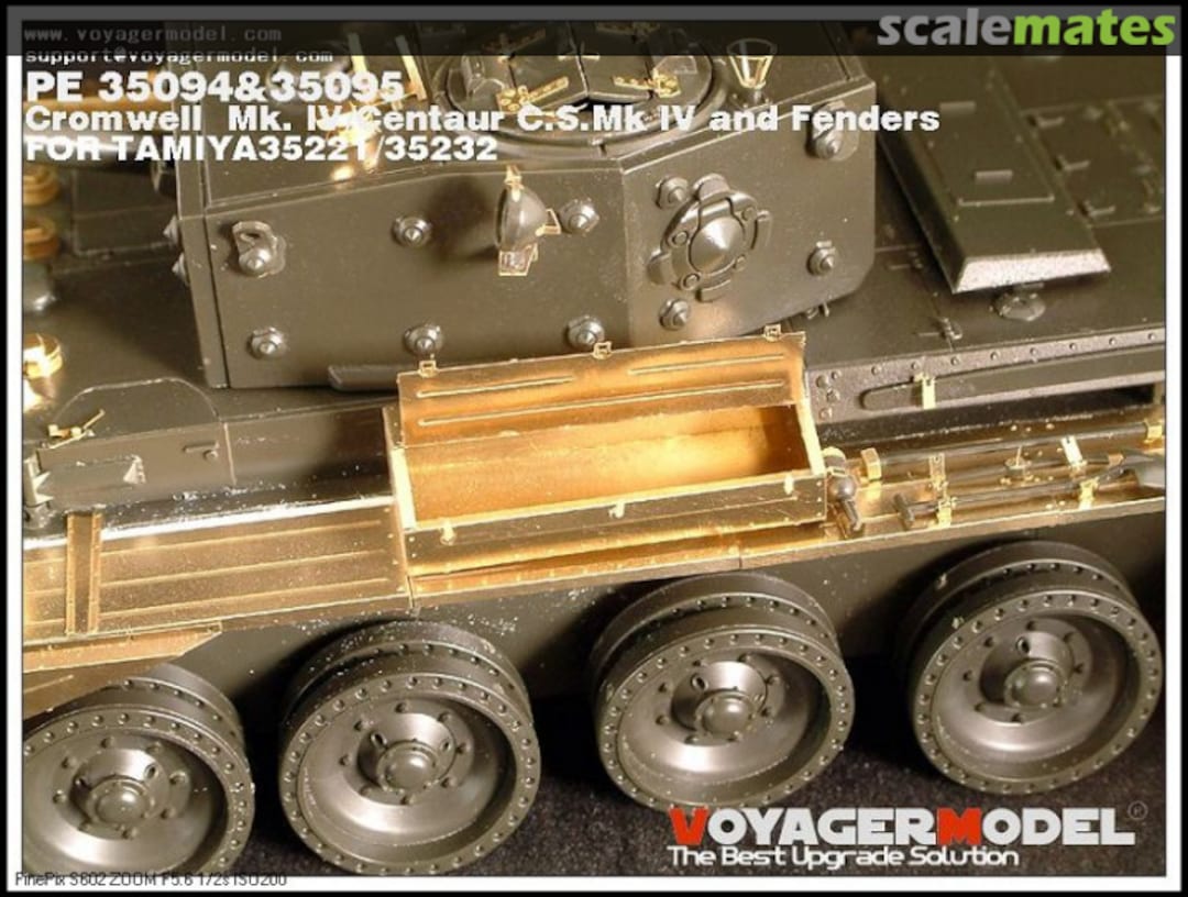 Boxart Fenders for Cromwell Mk. IV/Centaur C.S. Mk. IV PE35095 Voyager Model