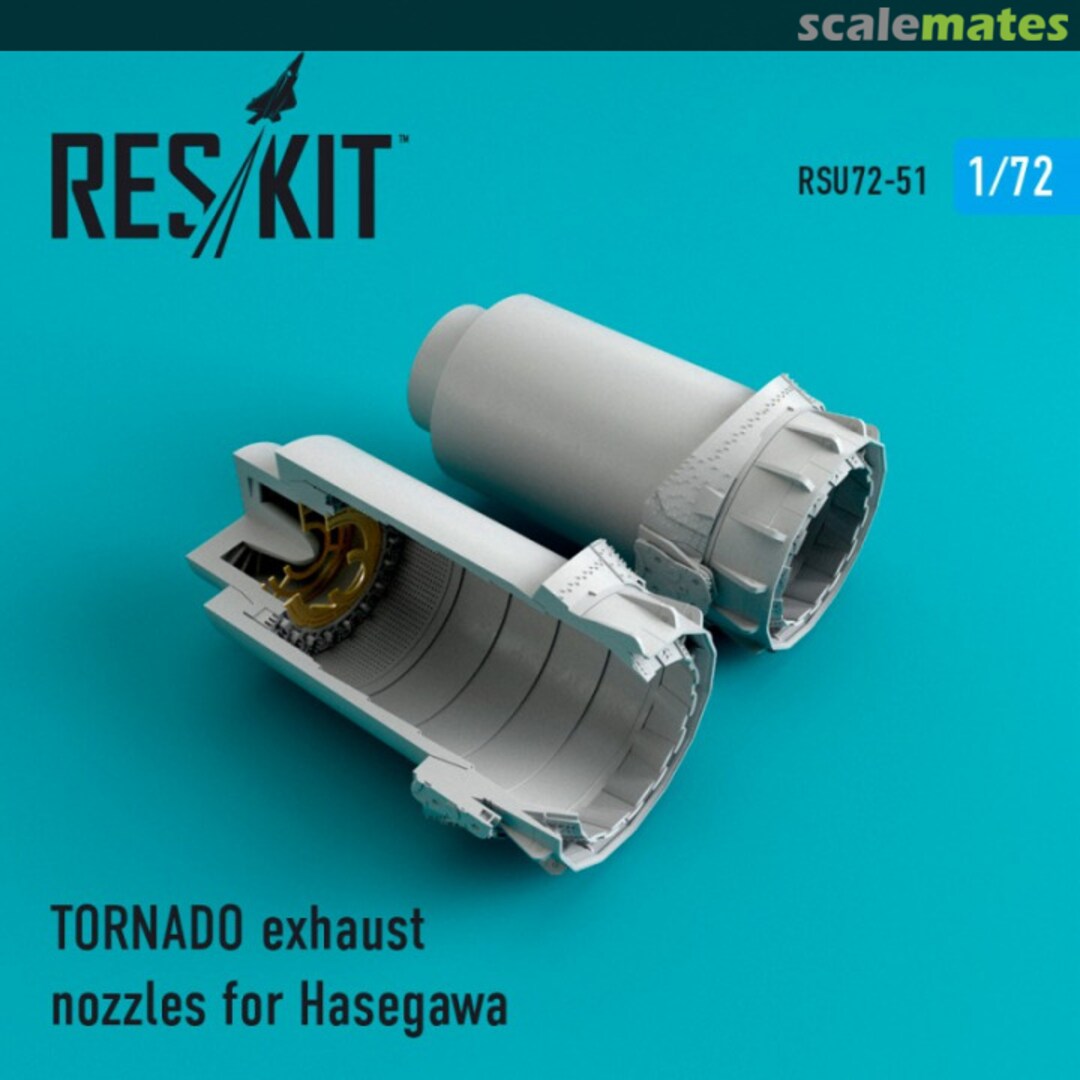 Boxart TORNADO exhaust nozzles RSU72-0051 ResKit