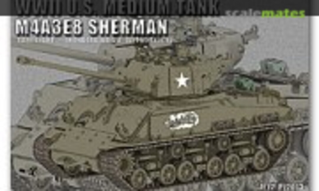 1:72 US M4A3E8 Sherman &quot;Thunderbolt VII&quot; w/T66 tracks (Triumph Model P72013)